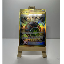 Pokemon Giant Bomb Trainer-Item Full Art Secret Rare Holo Unified Minds 251/236