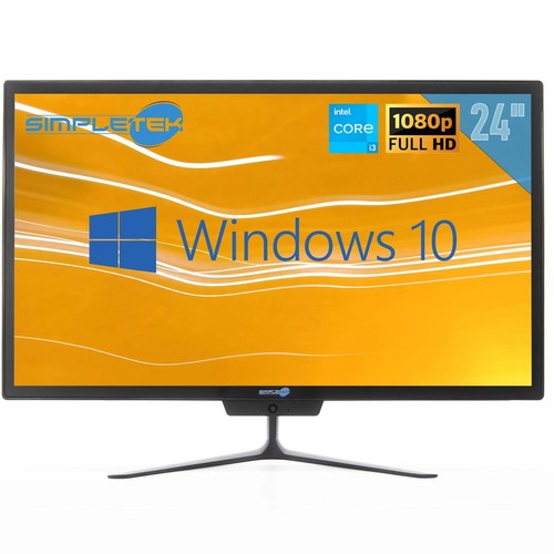 Aio Tout en Un 24 " i3 4GB 120GB Très Haute Définition Windows 10 Pro PC Fixe - Photo 2/9