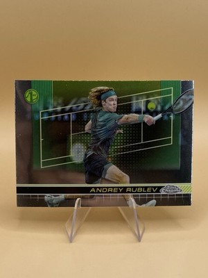 2024 Topps Chrome Tennis Andrey Rublev #34 Trading Card FREE SHIPPING