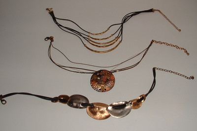 Chico's Necklaces (3), Boho Style,  Different Designs, Ages Unknown, pre-owned