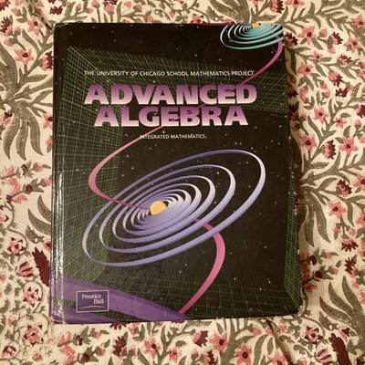 VERY GOOD!! UCSMP Advanced Algebra text w/ FREE  solutions manual 