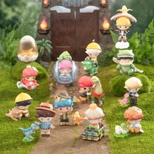 100% Authentic POP MART DIMOO Jurassic World Series Confirmed Blind Box