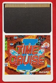 [Rare] Time Cruise II PC Engine HuCard FACE Retro Game PCE A6176