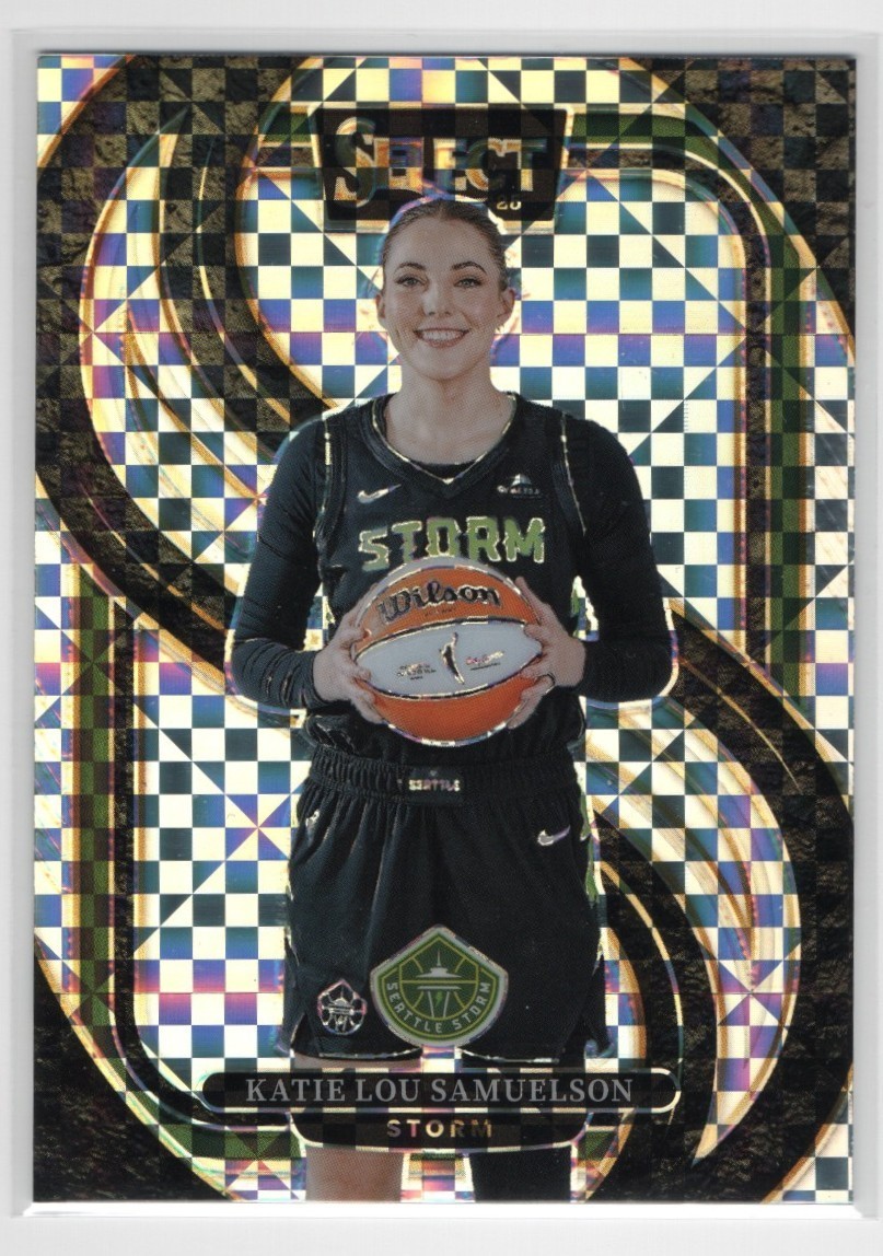 2025 Select WNBA Checkerboard Prizm #143 - KATIE LOU SAMUELSON