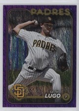 2024 Topps Series 1 Purple Holofoil 657/799 Seth Lugo #291 19fv