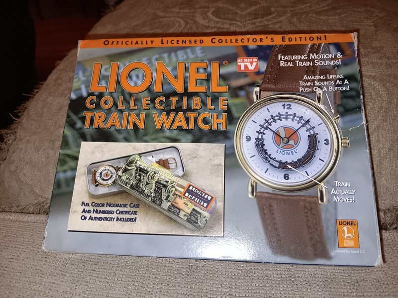 Lionel Collectible Train Watch with Motion & Sounds As Seen On TV