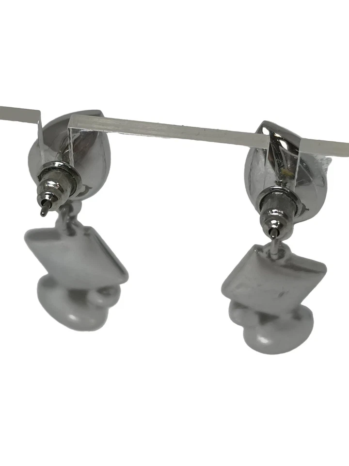 SWAROVSKI Orecchino a pendente Donna Orecchino argento stile casual - Immagine 2 di 4