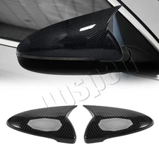 Carbon Fiber Rearview Mirror Cap Cover Trim For Kia Forte Cerato K3 2019-2024