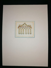 * Brandenburger Tor aus Kordel * I Berlin I  1991  I Unikat! I  handsigniert