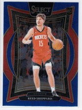 2024-25 Panini Select - Concourse Reed Sheppard #68 Blue (RC)