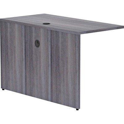 Lorell Weathered Charcoal Laminate Desking (llr-69556) (llr69556)
