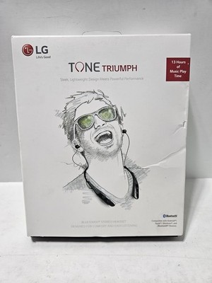 LG Tone Triumph HBS-510 Wireless Bluetooth Headset New