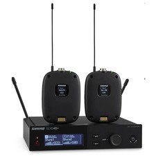 SHURE SLXD14D -G57 Dual Rackmount Digital Wireless Customizable Bodypack System