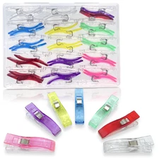 Large Sewing Clips for Fabric and Quilting 30 Pcs, KOLUP Jumbo Quilting Clips...