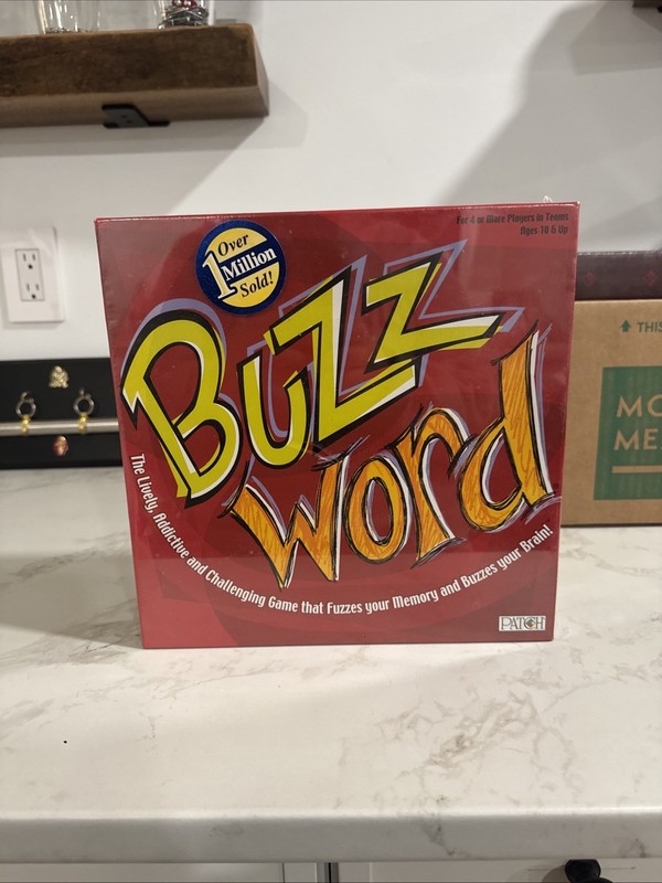 Buzz Word Game - Brand New Sealed Vintage 2003