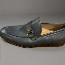 AMPUTEE-Salvatore Ferragamo Pebble Leather. New (Left Shoe Only) 9WM
