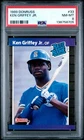 1989 Donruss #33 Ken Griffey Jr. PSA 8