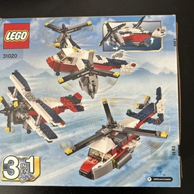 LEGO 31020 Creator 3-in-1 Propeller Plane RETIRED NEW SEALED  Tilt-Rotor
