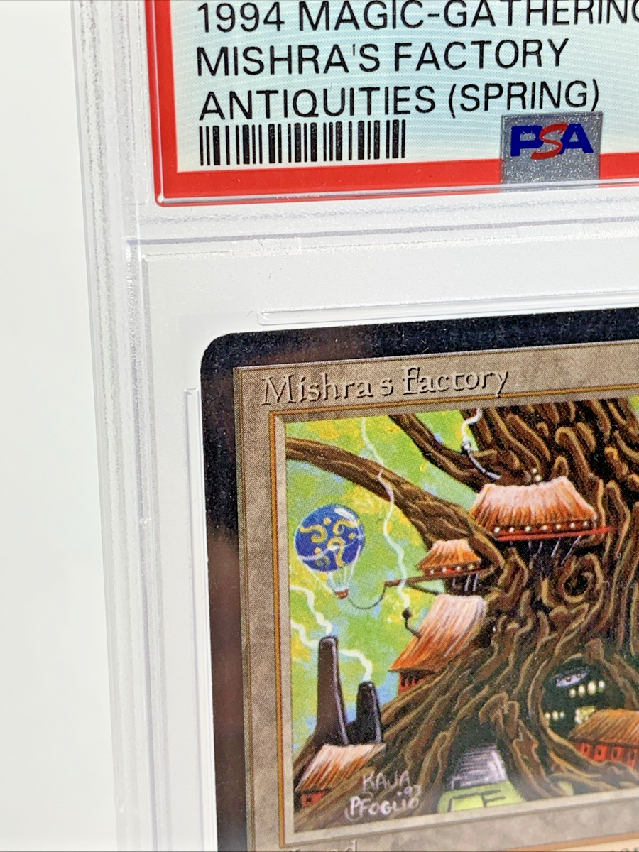 ANTIQUITIES – PSA 8 Mishra's Factory (Spring) – MTG Magic the