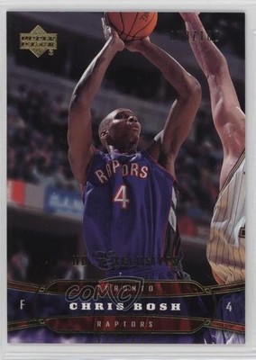 2004-05 Upper Deck Gold UD Exclusives /100 Chris Bosh #185 HOF 7y2