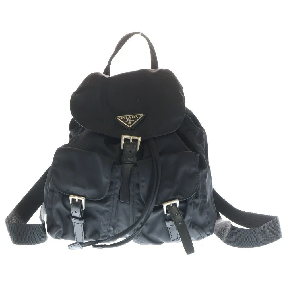 PRADA Vela Nylon Exterior Backpack Bags & Handbags for Women 