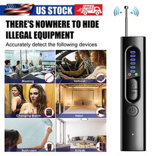 NEW Anti-spy Hidden Camera Detector Prevent Monitoring Wireless Signal Detector