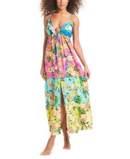 Bar III Swimwear Cover-Up Dress Multi, Midi, M