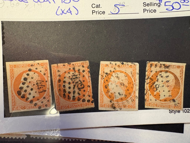France Scott 18 Used (x4)