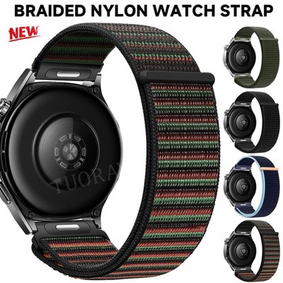 Für Samsung Galaxy Watch 7 6 5 4 3 /4 6 Classic Armband 20/22mm Nylon Quick Fit