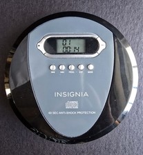 Insignia Portable CD Player NS-P4112 60 Second Anti-Shock TESTED/WORKING