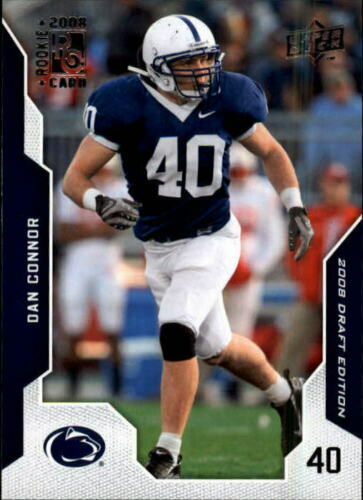 2008 Upper Deck Draft Edition Dan Connor #21 Football DNA Games