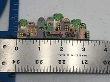 Rodeo Drive, Beverly Hills, California, CA, Souvenir Fridge Magnet Vintage