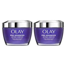 Olay Pro Advanced Retinol Complex Moisturizer 1.7 fl oz 2 Pack Night Hydrates