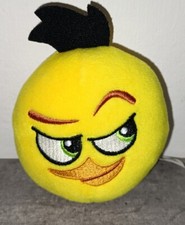 Angry Birds Plush Chuck Burger King 8cm Soft Plush Toys Doll Original