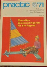 Seltene DDR Zeitschriften- Practic Modellbau u.Basteln 5/1971