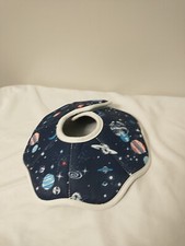 Pet Recovery Collar Soft Small Navy Blue w/Solar System Print