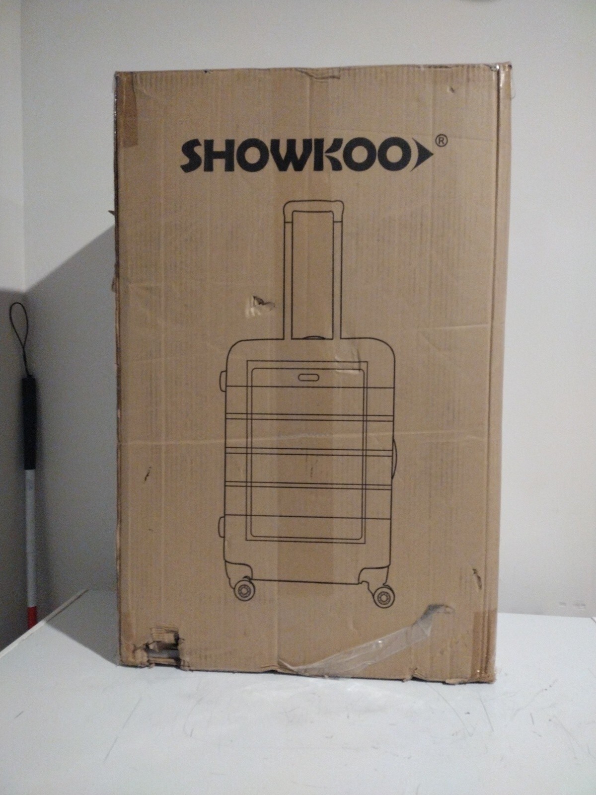 SHOWKOO 3 Pieces Luggage Set Expandable ABS Hard Shell luggage TSA Lock