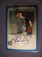 ALEX WIMMERS 2011 Bowman Prospects AUTO Blue #BPA-AW Twins RC /199