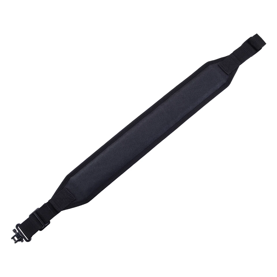 Black Shotgun Sling with 15 Shell Holder, 2 Point Non-Slip Adjustable Sling - Image 3 of 4