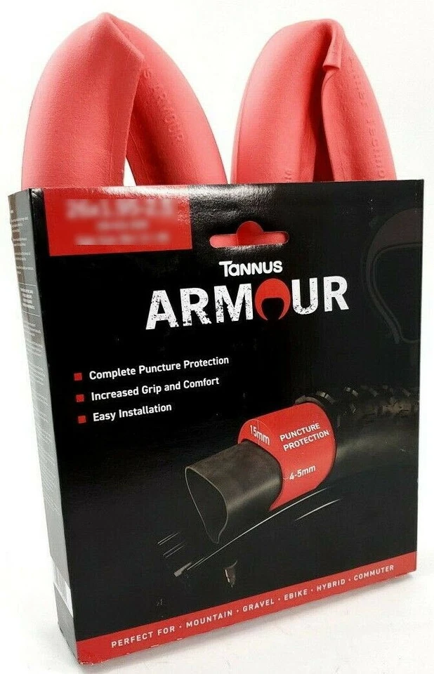 Inserto para neumático de bicicleta Tannus Armour (único) | Protección plana para bicicleta Foto 4 de 4