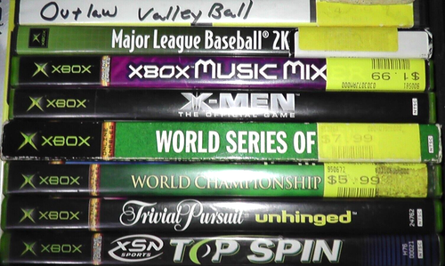 Lot Of 26 Different Original XBOX Games Most Are Complete In Boxes With Manuals