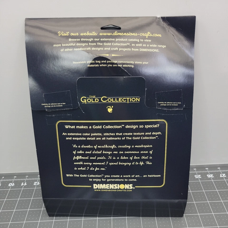 Dimensions Gold Collection BEARING GIFTS 8638 Counted Cross Stitch Kit New Open - Image 2 of 4