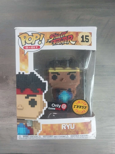 Funko Pop! 8-Bit: Street Fighter - Ryu - (8-Bit) (Chase) - GameStop (GS)...