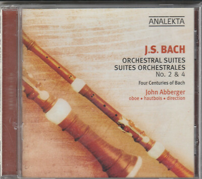 Bach- Orchestral Suites No. 2 & 4 BRAND NEW CD Free 1st Class UK P&P