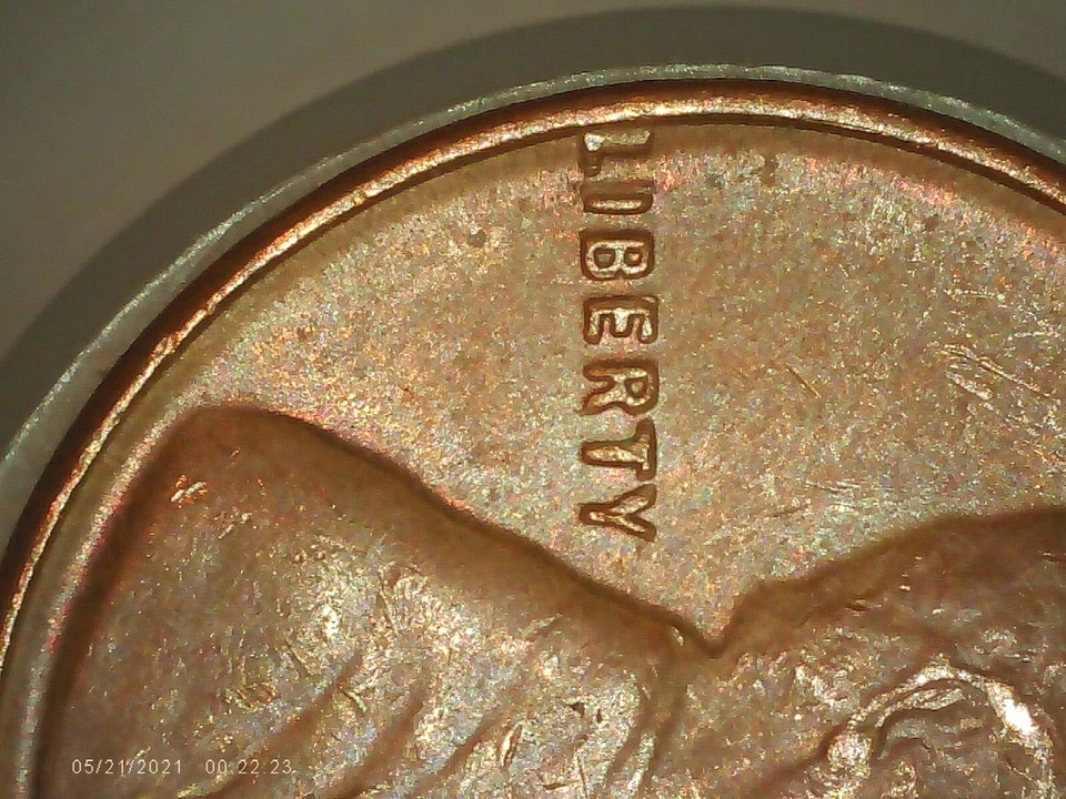 1953-P Lincoln Wheat Penny, Strong DDO Doubled Die Obverse, Overstruck, GEM, 1c - Image 3 of 4