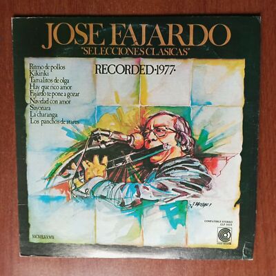 Jose Fajardo – Selecciones Clasicas [1977] Vinyl LP Latin Charanga