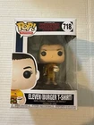 NEW FUNKO POP -STRANGER THINGS "ELEVEN" BURGER T-SHIRT #718