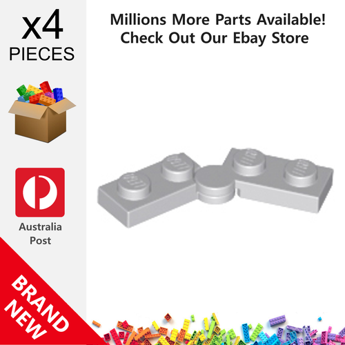 4x Genuine LEGO™ - Hinge Plate 1 x 4 Swivel - 2429 1927 2430c01 5297c01 19952c01 - Picture 10 of 15