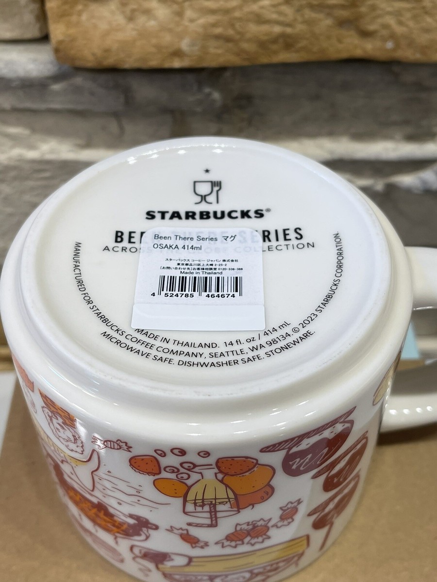 Starbucks OSAKA Japan Been There Series Coffee Tea Mug Cup 14oz