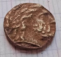 ANCIENT GREEK SILVER TETRADRACHM COIN OF KING 6,2G